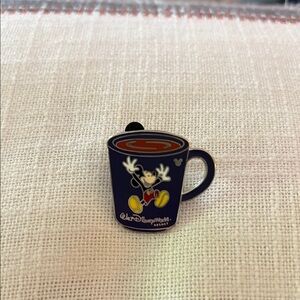 Disney Mickey Mouse Coffee Cup Pin